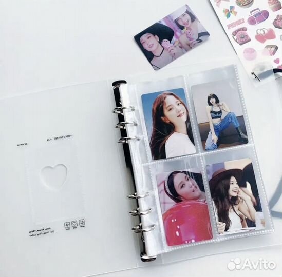 Альбом на кольцах А5 для карт, биндер