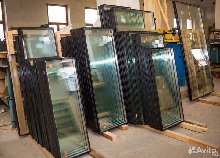 Стеклопакет без рамы от производителя