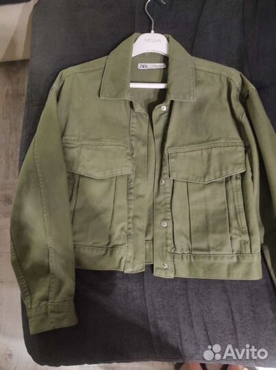 Джинсовая куртка zara