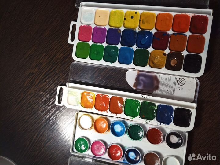 Акварельные краски
