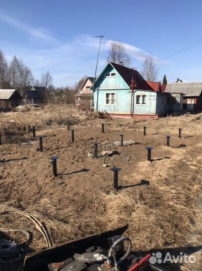 Установка винтовых свай под ключ