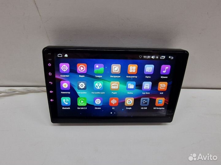 Магнитола Android Peugeot 407 IPS экран новая