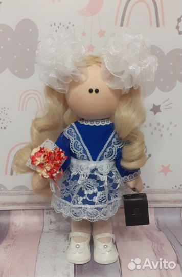 Кукла-тильда последний звонок