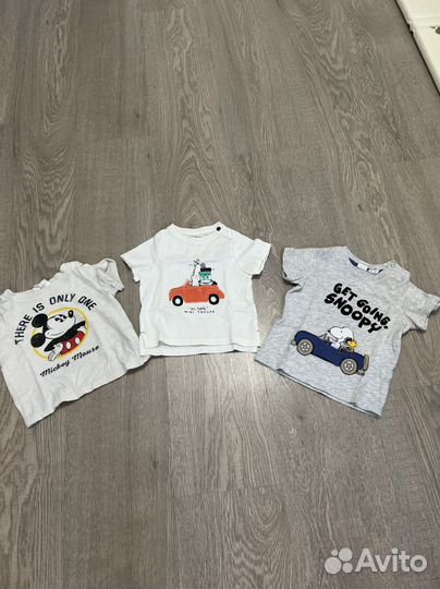 Вещи пакетом на мальчика 74- 80 брендовые