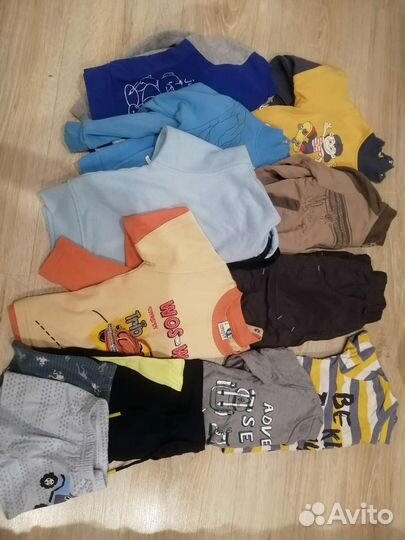 Вещи пакетом на мальчика