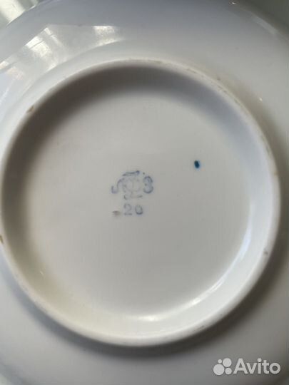 Тарелка блюдце СССР