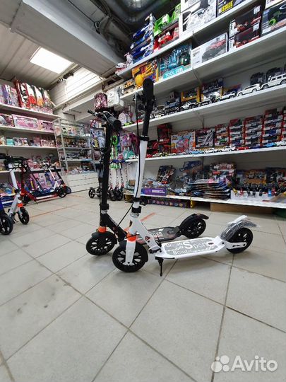 Самокат городской / Складной 2-колесный самокат