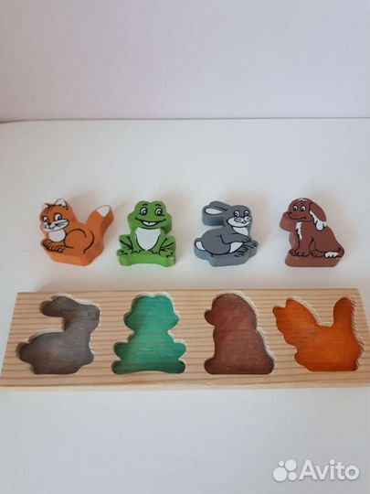 Игрушки деревянные развивающие