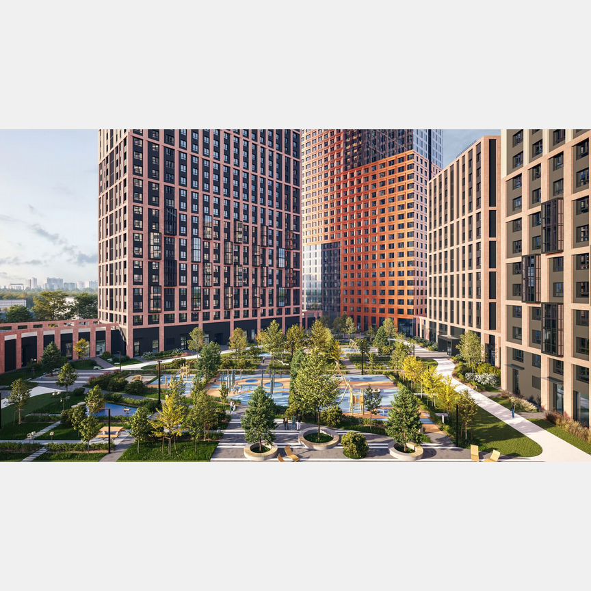 1-к. квартира, 35,7 м², 43/50 эт.