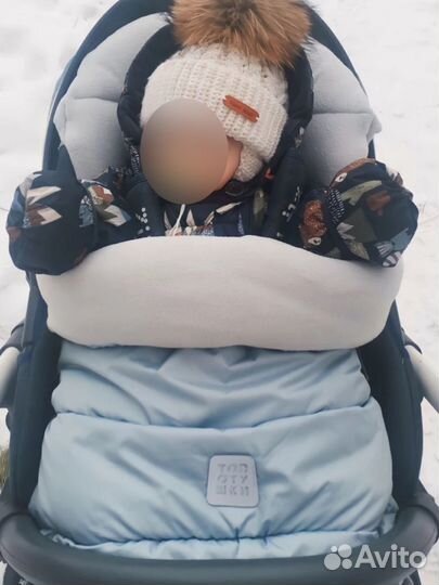 Теплый конверт в коляску