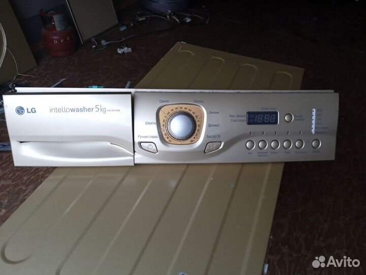 Панель управления стиральной машины lg