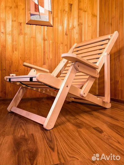 Шезлонг для бани