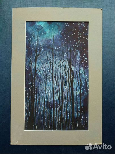 Картина акварелью 