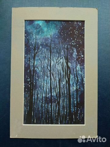 Картина акварелью 