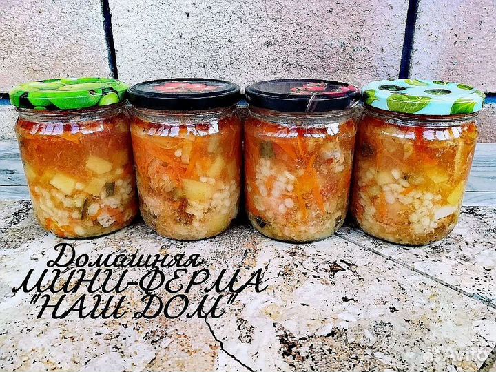 Домашний Рассольник с мясом кролика(Халяль)