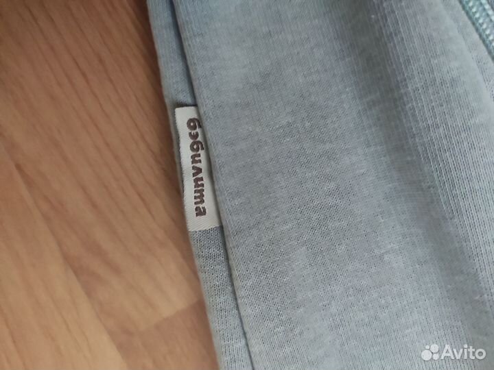 Детский комбинезон из футера с начесом 74-80