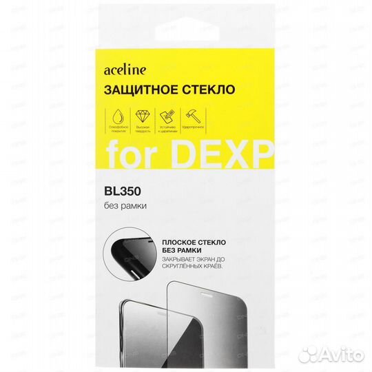 Защитное стекло Aceline для экрана смартфона dexp