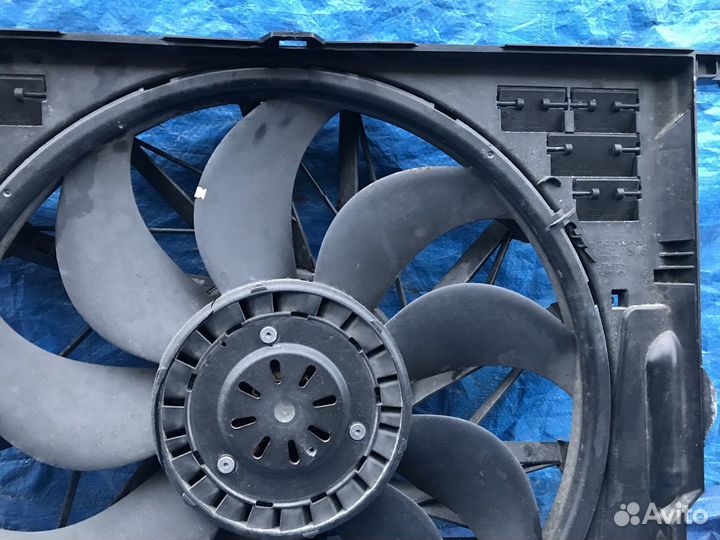 Вентилятор радиатора для бмв 550i GT 10-16 F07