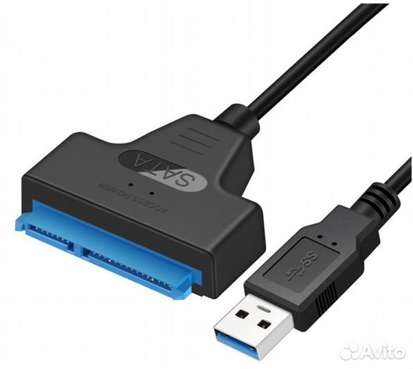 Адаптер USB 3.0 SATA, диски 2,5 и 3,5, IDE