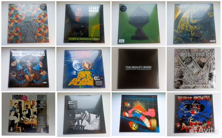 Виниловые пластинки новые, запечатанные №3