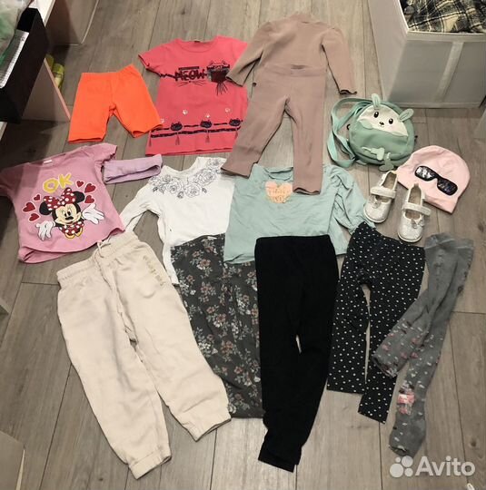 Одежда для девочки пакетом 98-104