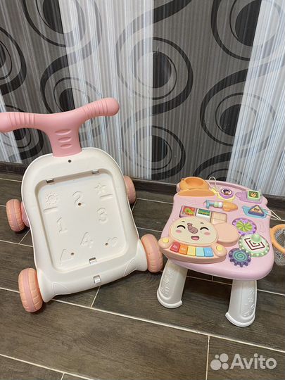 Бизиборд,каталка,столик