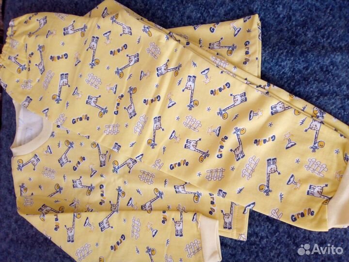 Пижама детская теплая 30,32,36 размер. Новая