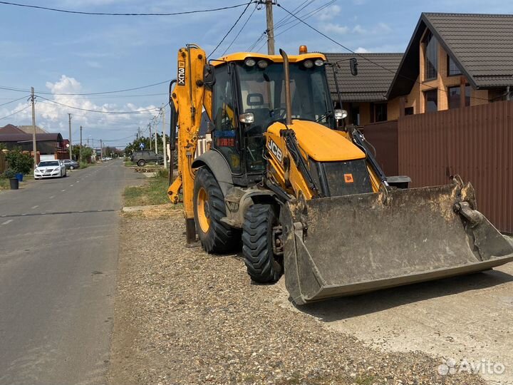 Услуги экскаватора погрузчика (трактор)