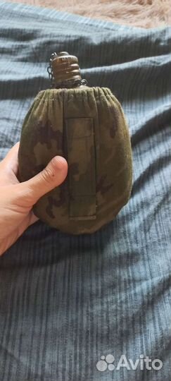 Фляга армейская с чехлом