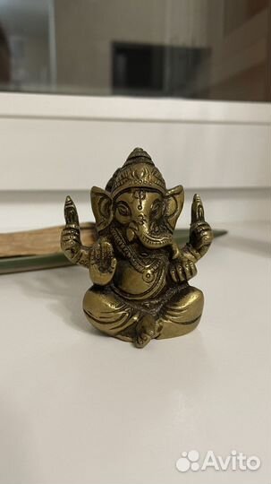 Статуэтка бронза Ганеша