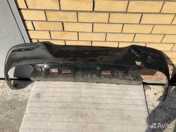 Спойлер бампера заднего GLE class C292, ориг, б/у