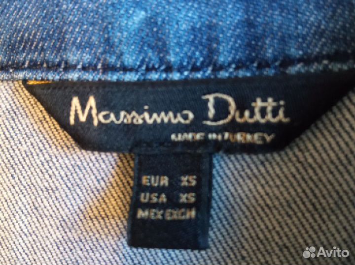 Рубашка джинсовая Massimo Dutti