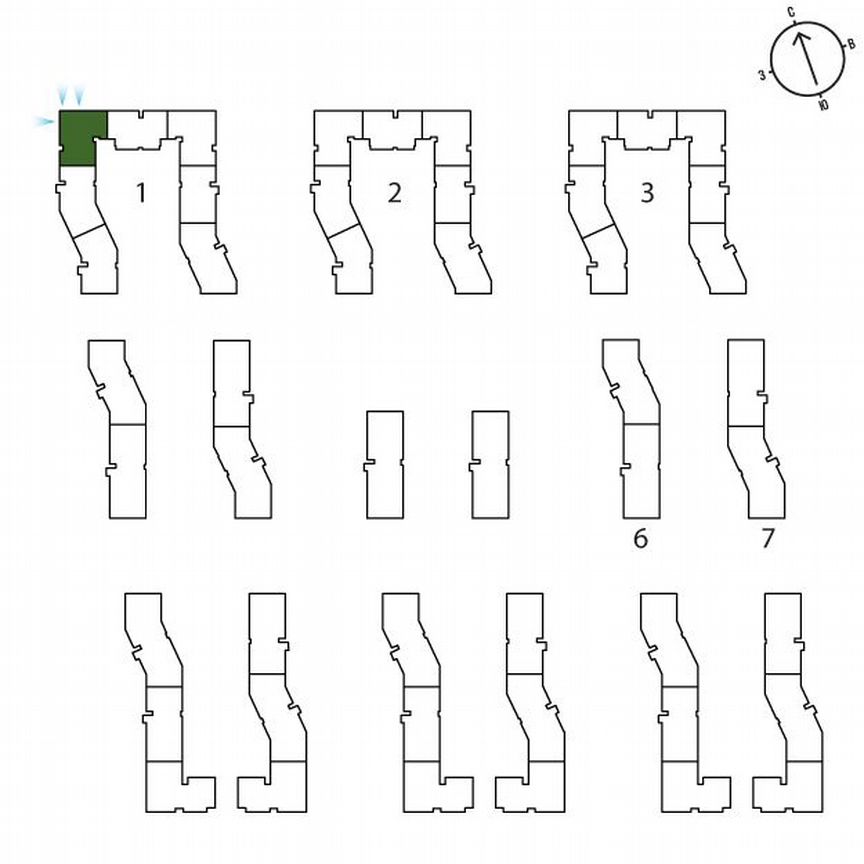 3-к. квартира, 70 м², 1/3 эт.