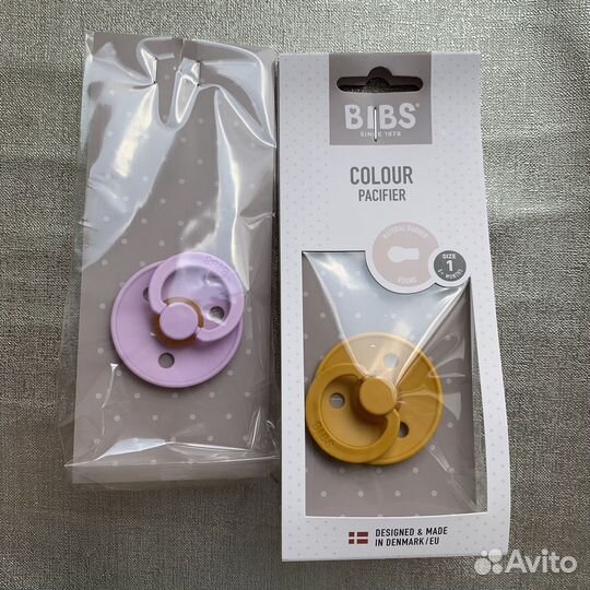 Соска пустышка bibs 0-6 мес новая