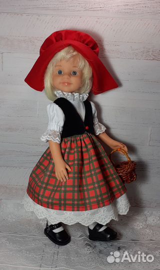 Одежда для куклы Паола рейна Красная шапочка