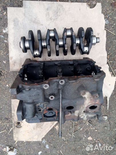 Блок, коленвал б/у на audi 80, 3а, 2.0л