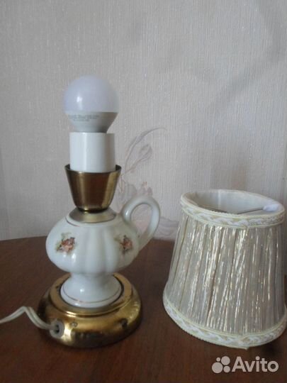 Лампа настольная винтаж