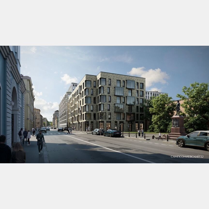 3-к. квартира, 106,4 м², 3/10 эт.