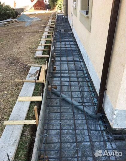 Отмостка, крыльцо, фундамент,опалубка 29