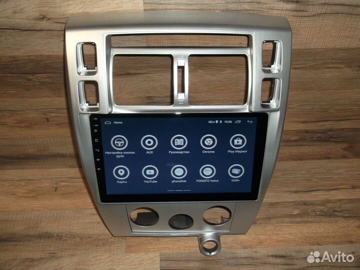 Магнитола Hyundai Tucson 1 Android 2004-2009г