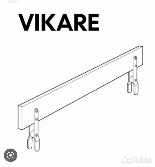 Бортик для детской кроватки икеа (викаре/vikare)