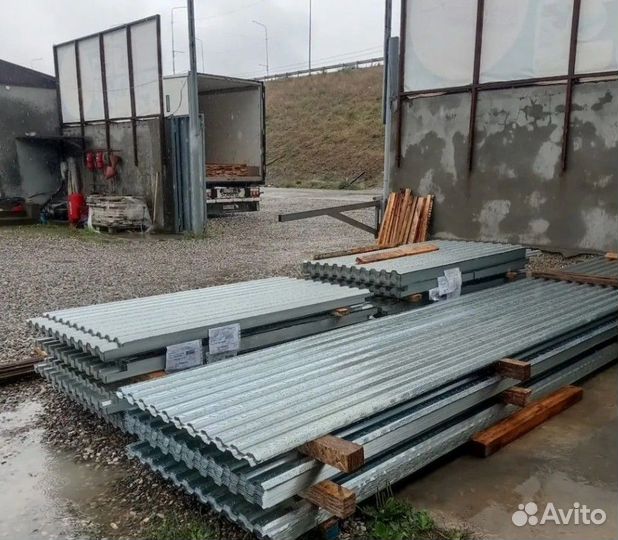 Профнастил оцинкованный