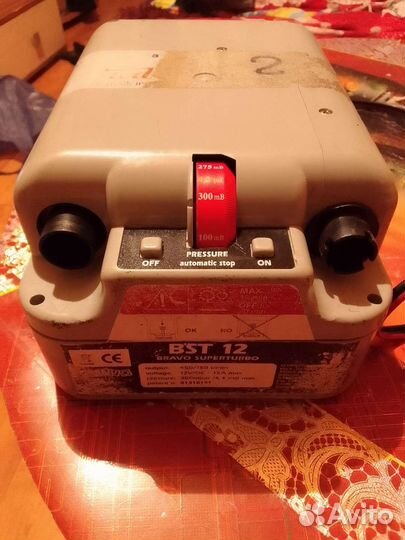 Электричиский насос браво BST 12 HP 300mb