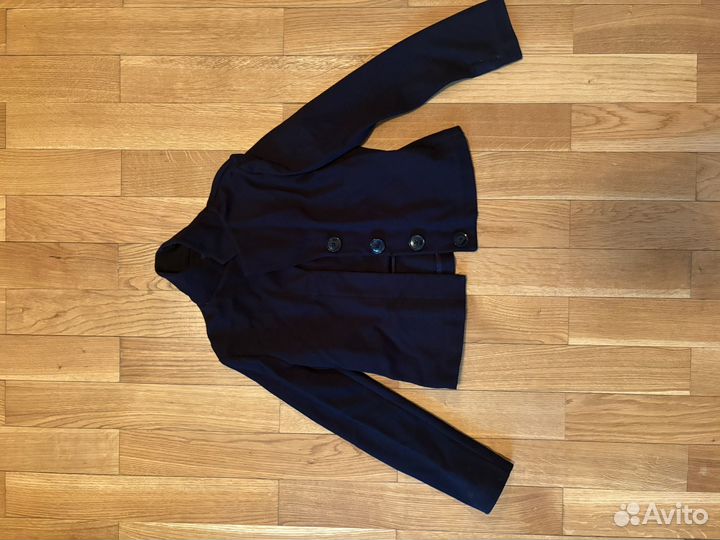 Жакет для девочки 140 синий