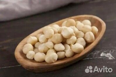 Макадамия очищенныя сырая