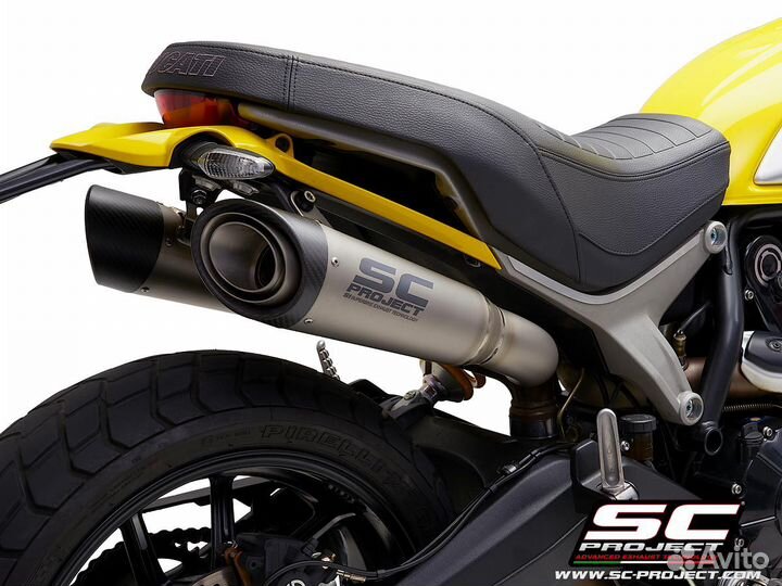 Ducati scrambler 1100 глушитель SC Project