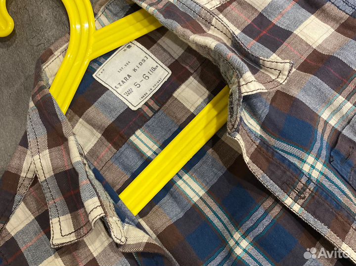 Хб рубашки на мальчика Zara, Sinsey