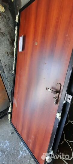 Дверь входная железная 96 утепленная