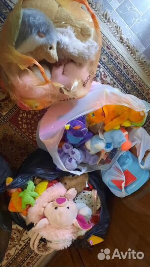 Детские игрушки пакетом бесплатно