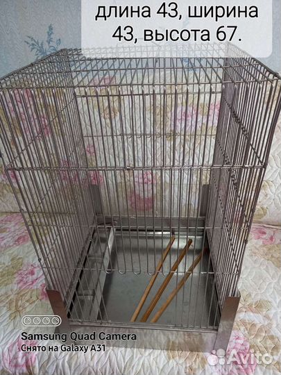 Клетка для крупного попугая